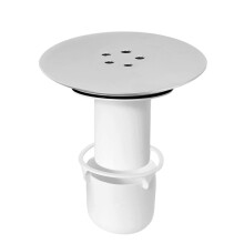 Tapa de desagüe de ducha de flujo rápido, fácil de limpiar, doble protección, eliminador de olores, construcción duradera, tapa superior