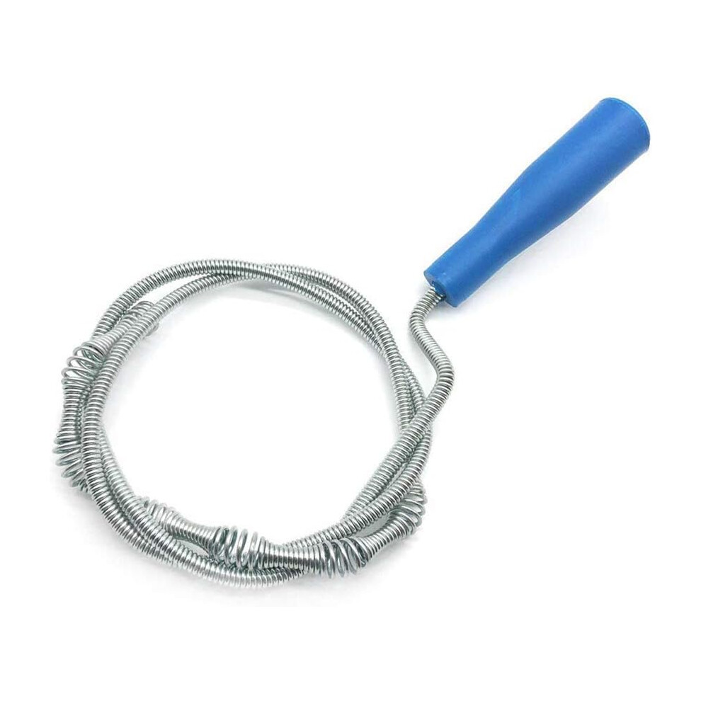 Reusable Drain Cleaner, Suitable For Pvc Prp Iron Pipes, Flexible Metal Snake, Deep Cleaning, Easy To Use, Clog Remover, Hair Catcher, Conveniently St 9060116712908