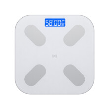 Balanza inteligente para baño con función de analizador de composición corporal, balanza digital de alta precisión con tecnología de encendido