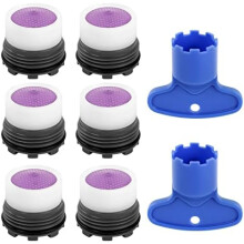Effizientes Set mit Strahlreglerschlüssel für Spülbecken, Ersatz-Strahlregler-Werkzeug für gleichmäßigen Wasserdurchfluss, ABS-Material für