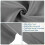(Gray) Blackout Curtain Made With Polyester For Durability And Lightweight 2