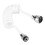 Εύκαμπτος σωλήνας ντους με ανάκλιση για βρύση νεροχύτη, καθολικό μέγεθος 8