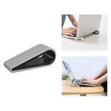 Stabiele standaard voor notebook en toetsenbord, rubberen kantelwig met verstelbare hoogte voor laptopverhoger, lichtgewicht en duurzame siliconen