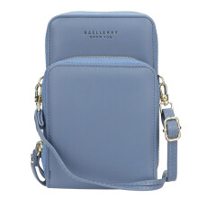 Borsa multifunzionale con cinturino da polso staccabile, borsa a tracolla minimalista dal design retrò per telefono, leggera e con finestra per