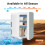 ELECWISH Grey 10L Mini Fridge Portable Home Cooler Warmer 2