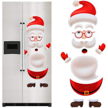 Reflektierende Glühbirnen-Magnet-Autodeko, Weihnachts-Fensteraufkleber für Kühlschrank, Winterwunderland-Partyartikel