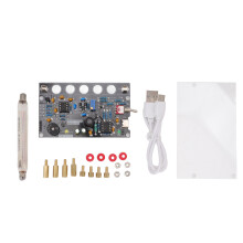 Gevoelige stralingsdetectorkit op basis van een Geiger-Müller-buis, open source hardware compatibel met Arduino voor nucleaire monitoring thuis en