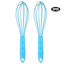 Eieraufschäumer für die heimische Küche, tragbarer Antihaft-Mixer mit leichtem, lebensmittelechtem Silikon-Schneebesen, Hand-Eiermixer für