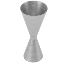 Präziser Doppel-Jigger, flaches Design, Edelstahl-Jigger mit stromlinienförmigem Design für reibungslose Handhabung, leicht zu reinigen, ideal