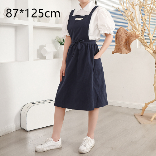 Ποδιά Φόρεμα Pinafore για Γυναικεία, Χαμηλή Συντήρηση Vintage Ποδιά Ιαπωνική Ρόμπα για 1