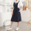 Ποδιά Φόρεμα Pinafore για Γυναικεία, Χαμηλή Συντήρηση Vintage Ποδιά Ιαπωνική Ρόμπα για 4