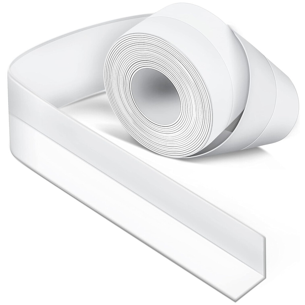 Sink And Tub Sealer, Floor Wall Edges Sealant - Heat-Resistant Adhesive Caulk Strip For Bathroom Clean Tidy, Easy To Install Without Tools, Durable Se 9135470163977