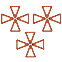 Podkładki pod doniczki, nóżki do dużych i małych doniczek, elegancki design i łatwość użytkowania, niewidoczne podpory do doniczek do