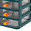 Versatile Storage System, Stackable Storage Drawers With Soft Rubber Handles For Easy Access, Transparent Design Multi-Layer Drawer Box For Quick Item 8