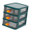 Versatile Storage System, Stackable Storage Drawers With Soft Rubber Handles For Easy Access, Transparent Design Multi-Layer Drawer Box For Quick Item 3