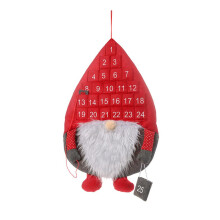 Deixe-se encantar pelo espírito natalino com nosso enfeite interativo de Natal, um calendário do Advento de feltro para pendurar que traz alegria e