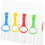Pull Rings 4pcs For Cot Supplies, Nursery Hand Rings, Walking Assist Tools, Lightweight PP Material 3