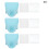 Self Adhesive Razor Holder With Wall Mount Functionality, Silicone Suction Pad Durable Plastic Shaver Storage For Bathroom Use 1
