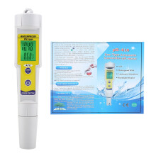 Testeur d'eau numérique haute précision, pH-mètre, compensation automatique de température, TDS, EC, température, multifonctionnel, écologique,