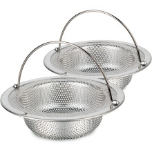 Sita de chiuvetă cu densitate mare, design din oțel inoxidabil, sigur pentru mașina de spălat vase, cu suprafață antirugină, margine rulată
