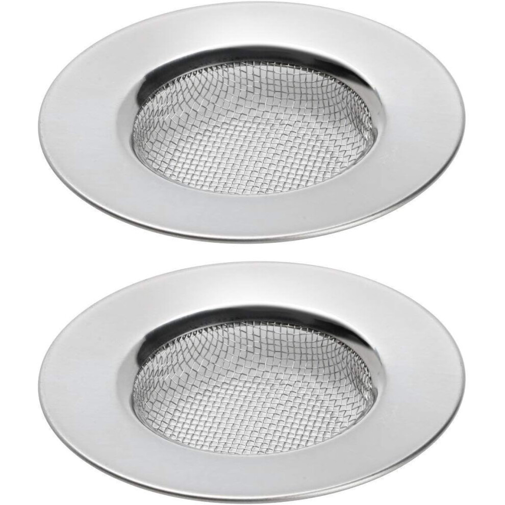 Polished Stainless Steel Sink Strainer, Nice Design Mesh Drain Catcher For Anti Clogging, Easy To Clean High-Quality Strainer For Kitchen, Bathroom, S 9135470945696