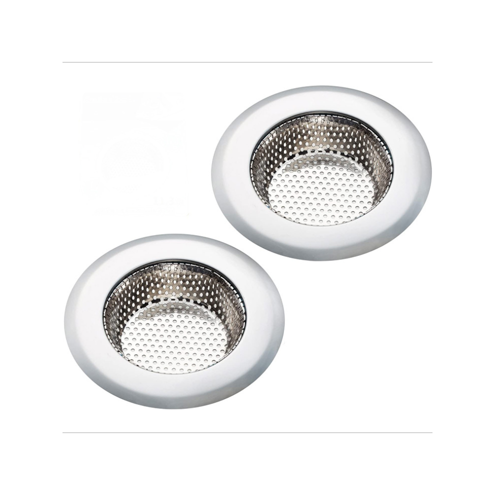 Stainless Steel Sink Strainers With Micro Holes, Anti-Clogging Guarantee For Your Kitchen And Bathroom, Heavy Duty & Corrosion-Free Strainer Dishw 9135470945603