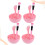4 Sets DIY Gesichtsmaske Schale Mischstab Löffel Messbecher 4