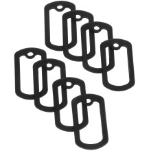 12 Militaire Stijl Hondenpasje Silicone Hondenpasje Beschermhoes
