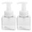 2pcs plastic square bottles for makeup storage 1