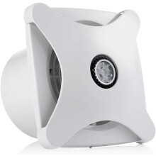 Modern Design Exhaust Fan For Bathroom And Kitchen, Window And Wall Mount Fan With 7 Fan Blade Design, High Efficiency Ventilation Fan For Continuous
