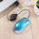 Souris USB Compacte Mini Avec Câble Rétractable Pour Ordinateur 5