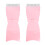 2Pcs Sobrancelhas Dobrável Aço Portátil Compacto Rosa 3
