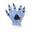One Pair Dinosaur Claw Plush Cartoon Winter Gloves 3
