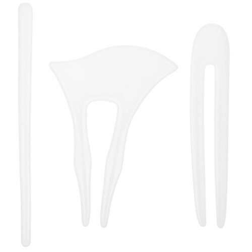 3Pcs De Silicone Para Presilha De Cabelo E Resina Epóxi 2