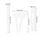 3Pcs De Silicone Para Presilha De Cabelo E Resina Epóxi 2
