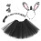1 Conjunto De Adereço De Zebra Para Cosplay E Decoração 1