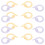 20Pcs Colored Knitting And Crochet Stitch Locking Markers 1