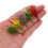 50Pcs Diy Miniature Colorful Artificial Railway Grass Model 6