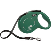 Hundeleine Trixie Flexi Classic - Grün - M / 5 m
