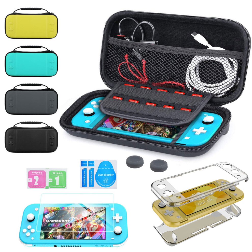 Ultimate Gaming Accessory, Grip Protective Cover For Nintendo Switch Lite, Ergonomic Design Enhances Comfort, Shock-Absorbent Material For Extra Prote 9135470357758