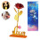 Golden Rose, Τριαντάφυλλο Beauty And Beast, Μοναδικό Σετ Δώρου, Κατάλληλο για Γενέθλια, 2