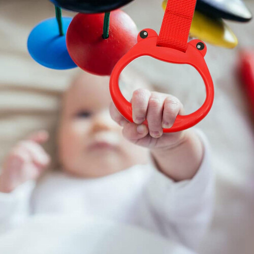 Pull Up Rings For Play Pen Baby Pull Up Handles Playpen Accessories Toddler Eye Hand Coordination Visual Perception 1