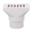 Deck Drain Rectangular Grate, Swimming Pool Overflow Drain with ABS Plastic Splash Guard for Pools 8