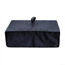 Vinyl Record Player Dust Cover Waterproof Oxford Cloth Foldable Design For Easy Storage Strap Hook ScratchResistant