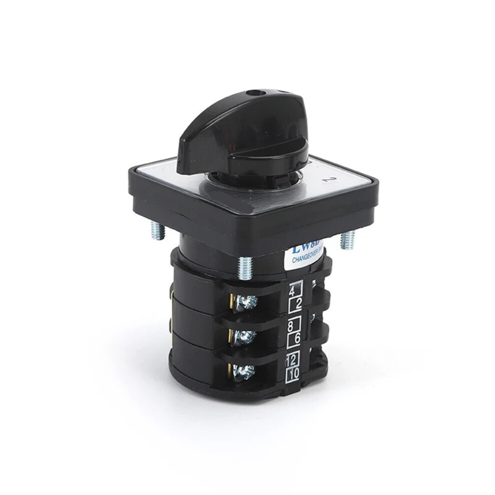 Rotary Switch, 3Position Changeover, 10A, 12Screw Terminals, 1Pcs 9067246153243
