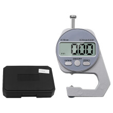 Multifunction Digital Micrometer Thickness Meter 010mm Range Small Digital Thickness Gauge For Materials Measurement