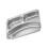 Modern Stainless Steel Buffets Plate Easy-Small Three G.rid 1
