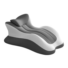 Doppeltes graues Kühlsegmentkissen für Bett, Sofa, Boden,