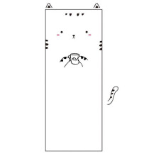 Adesivos de parede com gatinhos fofos, removíveis, em vinil atóxico, à prova d'água, perfeitos para decorar o quarto das crianças. Fáceis de