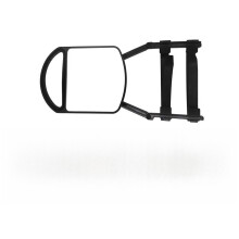Universal Fit Towing Mirror Clip On Extended Rear View with Wide Angle Visibility for Car Truck RV Trailer